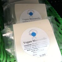 House made vegan cheese! at The Greener Kitchen in Baltimore