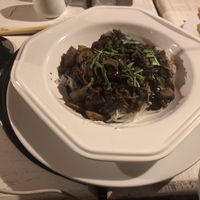 black bean sauce noodle at Bibo in Mandalay