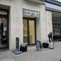 Entrance at Superfood & Organic Liquids in Berlin