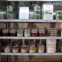 Yogurt and salads at Superfood & Organic Liquids in Berlin