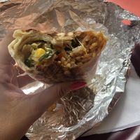 A must try - veggie burritos at Un Mexicain a Marseille in Marseille