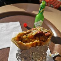 Beans, veggies, rice, guac at Un Mexicain a Marseille in Marseille