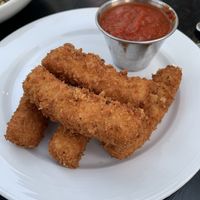 Mozzarella sticks  at Pura Vita in West Hollywood