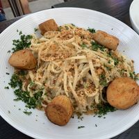 If mushrooms can taste like scallops, anything is possible  at Pura Vita in West Hollywood