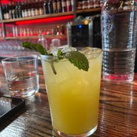 Mint Lemonade 🌱 at Pura Vita in West Hollywood