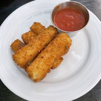 Mozzarella Sticks at Pura Vita in West Hollywood