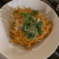 loved the spicy red sauce  at Pura Vita in West Hollywood