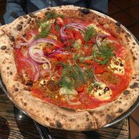 San Genarro pizza at Pura Vita in West Hollywood