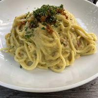 Carbonara!   at Pura Vita in West Hollywood