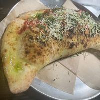 Calzone  at Pura Vita in West Hollywood