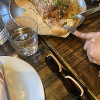 Vegan Calzone   at Pura Vita in West Hollywood