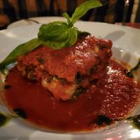 Lasagna pura at Pura Vita in West Hollywood
