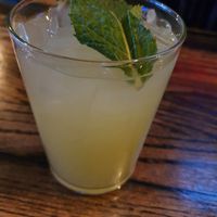 Mint lemonade at Pura Vita in West Hollywood