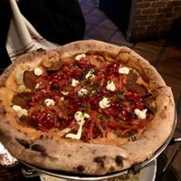 Diavola pizza was delicious   at Pura Vita in West Hollywood