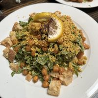 Caesar with romaine  at Pura Vita in West Hollywood