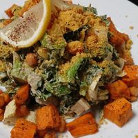 Ceasar Salad at Pura Vita in West Hollywood