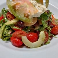 Salad at Pura Vita in West Hollywood