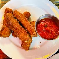 Mozzarella sticks   at Pura Vita in West Hollywood