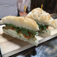 BLTMA sandwich (lunch special)  at Pura Vita in West Hollywood