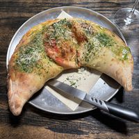 Animal Lovers Calzone  at Pura Vita in West Hollywood