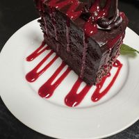 Chocolate Fudge Cake  at Pura Vita in West Hollywood