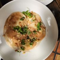 Truffle ravioli at Pura Vita in West Hollywood
