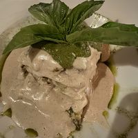 Black Magic Lasagna  at Pura Vita in West Hollywood