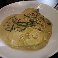 Special of the day: artichoke ravioli at Pura Vita in West Hollywood