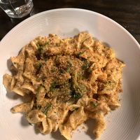 Campanelle   at Pura Vita in West Hollywood