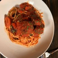 Puttanesca Polpettine   at Pura Vita in West Hollywood