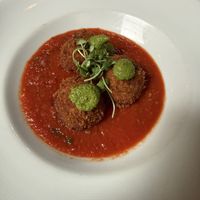 arancini!!   at Pura Vita in West Hollywood