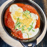 Eggplant Parmesan   at Pura Vita in West Hollywood