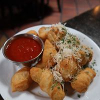 Garlic knots   at Pura Vita in West Hollywood
