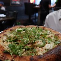 Mamacita pizza  at Pura Vita in West Hollywood