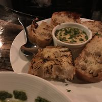 Ciabatta and ricotta at Pura Vita in West Hollywood