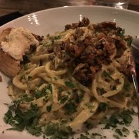 carbonara at Pura Vita in West Hollywood