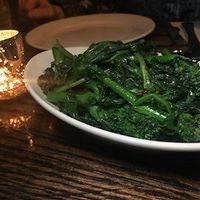 Broccoli rabe so delicious at Pura Vita in West Hollywood