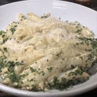 Special: Cashew and pepper gf pasta at Pura Vita in West Hollywood