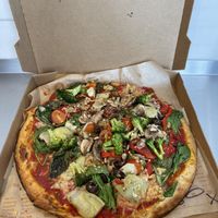 Build your own option and choose as many toppings as you want! at Blaze Pizza in Marina
