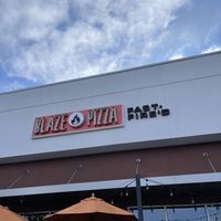 outside   at Blaze Pizza in San Diego