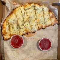  vegan cheesy bread   at Blaze Pizza in San Diego