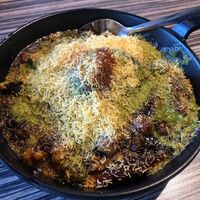 Vegan Samosa Chaat at Mint Indian Bistro in Las Vegas