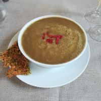 Soupe ? aux cèpes et ses délicieux secrets at Happy Green Food in Saint-raphael