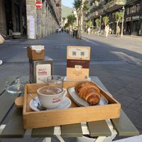 Vegan breakfast at Castorino Amore Espresso in Salerno