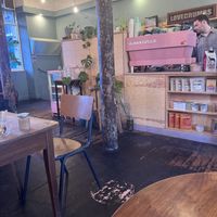 Counter   at Lovecrumbs - West Port in Edinburgh