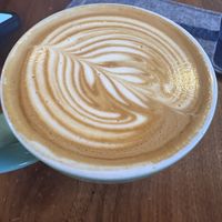 Oat latte   at Lovecrumbs - West Port in Edinburgh