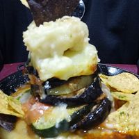 Milhojas verduras at Geltoki in Zarautz