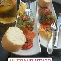vegan pintxos at Geltoki in Zarautz
