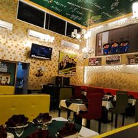 Dining room at 3 Idiots The Veggie Hub in Pattaya