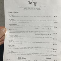 As of 8/2/19. at The Lone Pine Cafe in Baker City